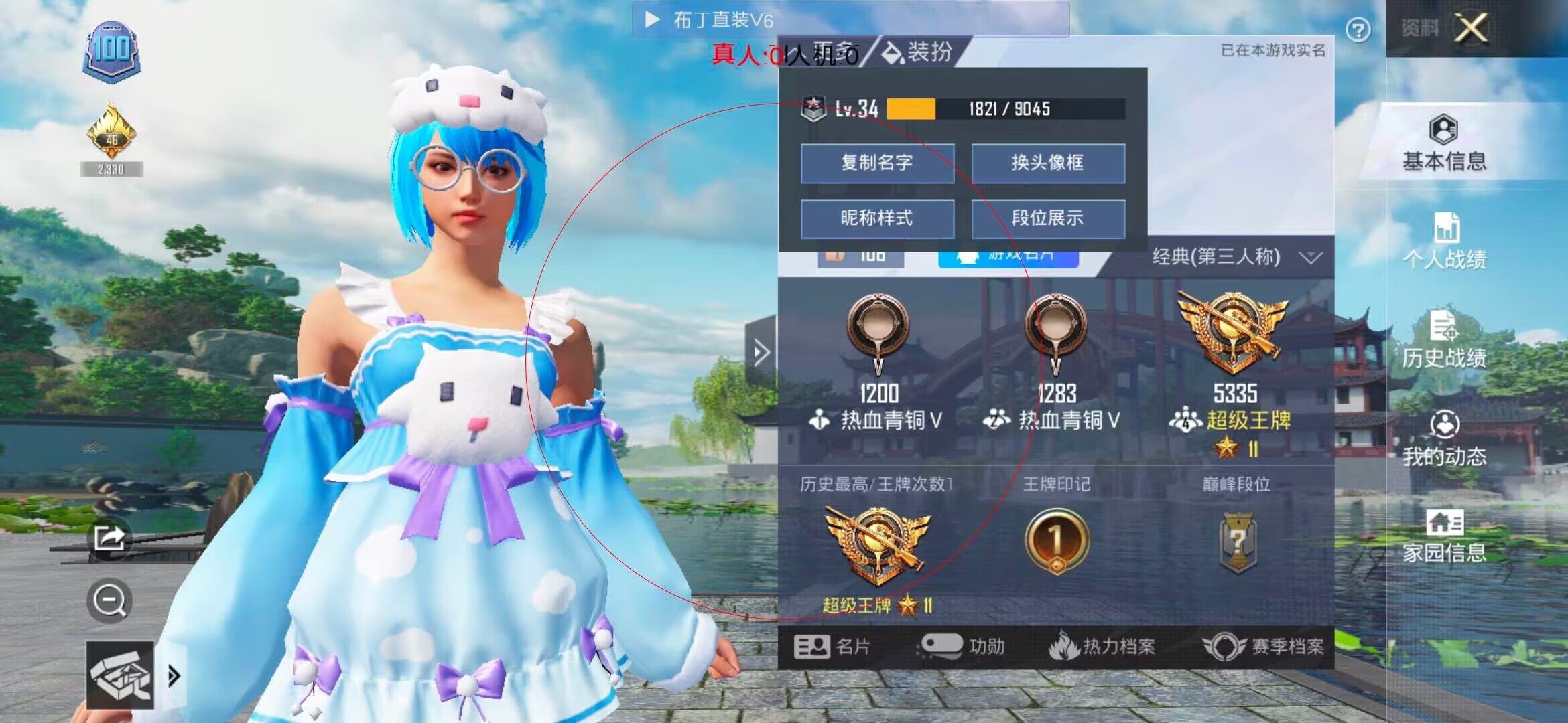 和平精英布丁直装透视 - 和平精英可爱的anna遇到外挂辅助预览图
